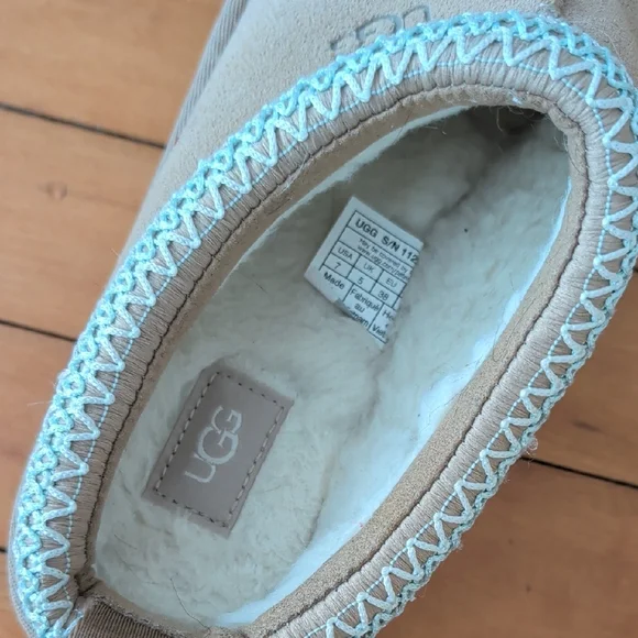 UGG Tazz II Slippers In Sand Size 7 - Picture 3 of 7